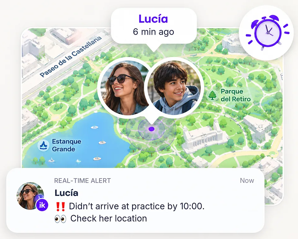 inthesk alert: Lucía hasn’t arrived on time